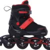 Street Rider Inline Skates - Verstelbaar - Skeeler - Rood/ Zwart - Maat 33/37