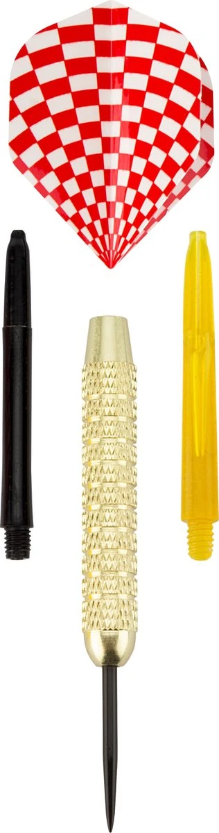 Abbey Darts Darts - Brass - Blauw/Wit - 23 2 Abbey Darts Darts - Brass - Blauw/Wit - 23 - Afbeelding 2