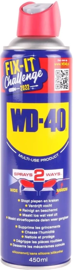 WD-40® Smart Straw® Multi-Use Product - 450ml - Multispray - Smeermiddel, Ontvetter En Anti-Corrosie -Merkloos Verkoop 327x1200