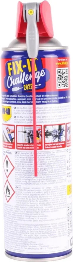 WD-40® Smart Straw® Multi-Use Product - 450ml - Multispray - Smeermiddel, Ontvetter En Anti-Corrosie -Merkloos Verkoop 337x1200 1