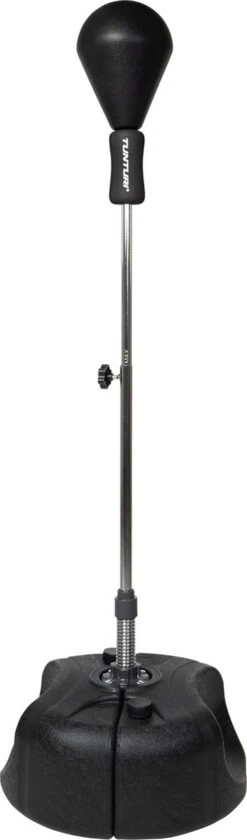 Tunturi Vrijstaande Speedball - Boksbal Op Voet - Staande Bokstrainer - Incl. Gratis Fitness App