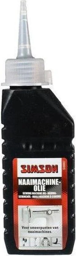 Simson Naaimachine-olie 100 Ml -Merkloos Verkoop 356x1200