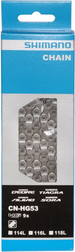 Ketting 9 Speed Shimano HG53 Deore/LX/Tiagra - 116 Schakels Bulc -Merkloos Verkoop 357x1200 2