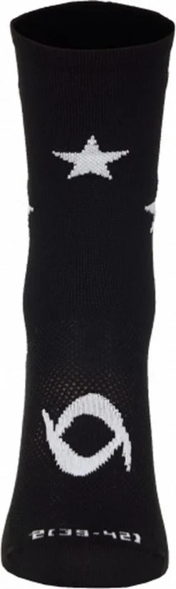 LAWI Fietssokken Star - Zwart/Wit - Maat 43-45 -Merkloos Verkoop 359x1200 1