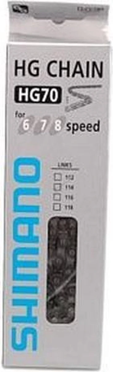 Ketting - 6/7/8 Speed - 3/32" - Shimano HG40 116-link 2 Ketting - 6/7/8 Speed - 3/32" - Shimano HG40 116-link - Afbeelding 2