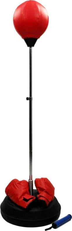 MaxxToys Bokstrainer Standaard - Boksbal - Inclusief Bokshandschoenen - Verstelbaar 90 Tot 110 Cm Hoog - Junior -Merkloos Verkoop 377x1200