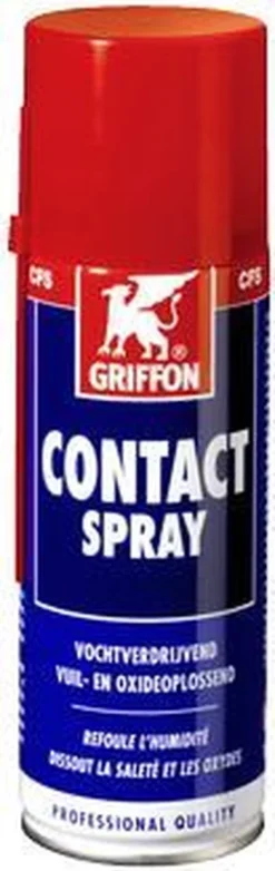 Griffon - Contact Cleaner Spray - 200 Ml -Merkloos Verkoop 379x1200 1
