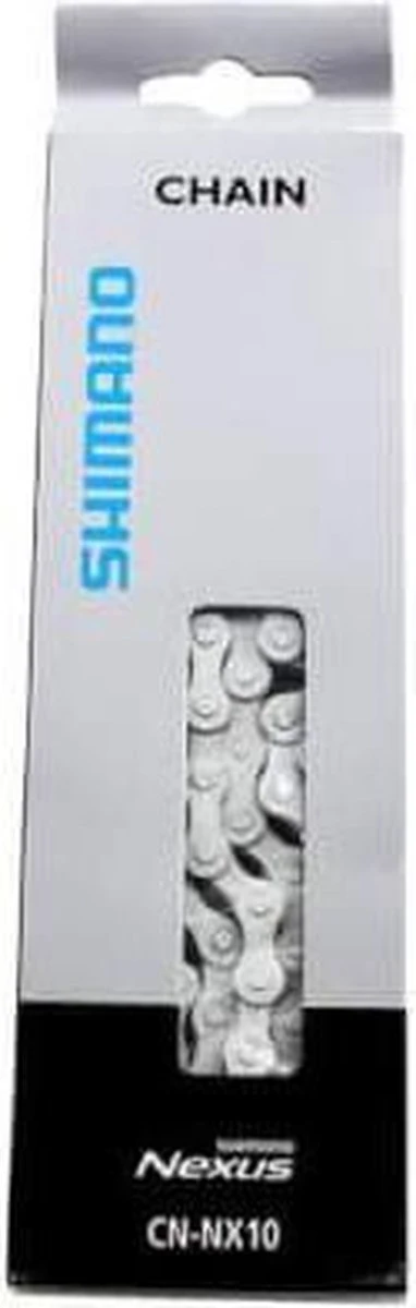 Ketting Shimano Nexus NX10 Anti-roest 1/2" X 1/8" - 114 Schakels 9 Ketting Shimano Nexus NX10 Anti-roest 1/2" X 1/8" - 114 Schakels - Afbeelding 9
