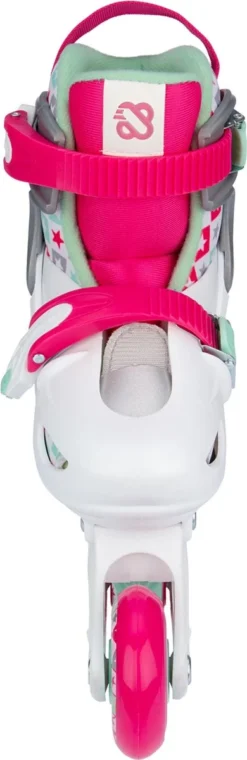 Nijdam Inline Skates Verstelbaar - Sk8 Star - Wit/Fuchsia - 33-36 -Merkloos Verkoop 390x1200 1