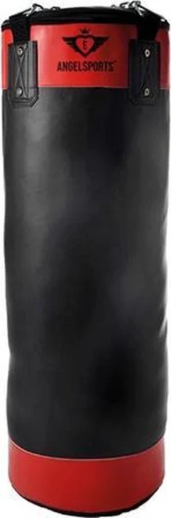 BOXING BAG 80 X 28 CM - 20 KG BLACK//RED -Merkloos Verkoop 397x1200 1