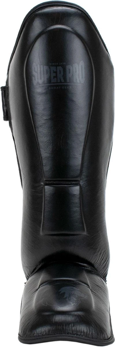 Super Pro Combat Gear Lederen Scheenbeschermer Guardian Zwart Large 3 Super Pro Combat Gear Lederen Scheenbeschermer Guardian Zwart Large - Afbeelding 3