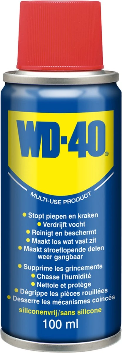 WD-40® Multi-Use Product Classic - 100ml - Multispray - Smeermiddel, Ontvetter En Anti-Corrosie 1 WD-40® Multi-Use Product Classic - 100ml - Multispray - Smeermiddel, Ontvetter En Anti-Corrosie