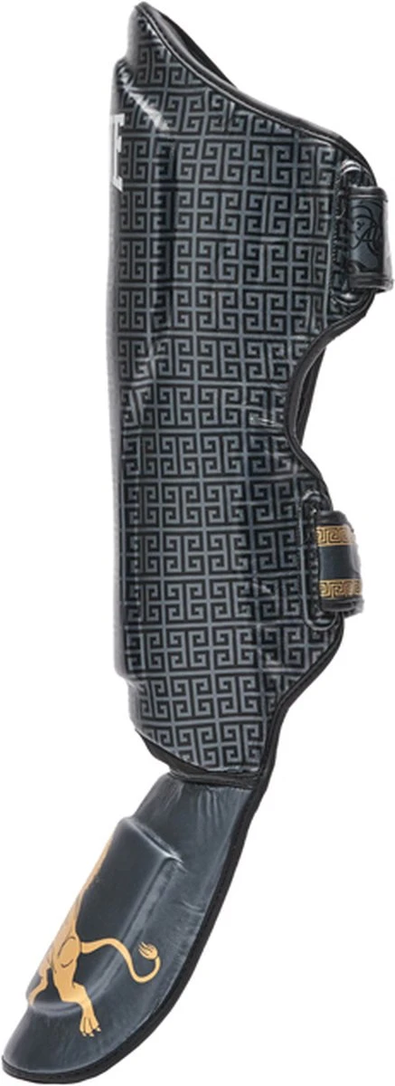 Leone Flash Scheenbeschermers Eracle Zwart Small/Medium 3 Leone Flash Scheenbeschermers Eracle Zwart Small/Medium - Afbeelding 3