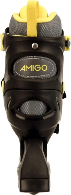 AMIGO Fuse Inlineskates - Skeelers Voor Jongens En Meisjes - Zwart/Geel - Maat 30-33 -Merkloos Verkoop 439x1200