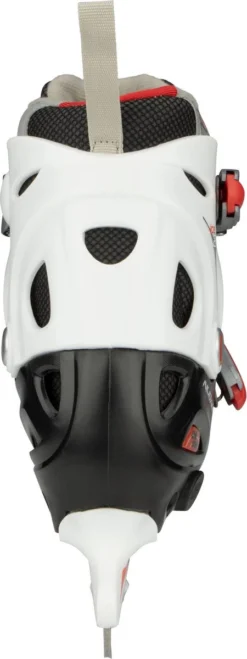 Nijdam IJshockeyschaats Junior Verstelbaar - Hardboot - Zwart/Rood - 38-41 -Merkloos Verkoop 450x1200