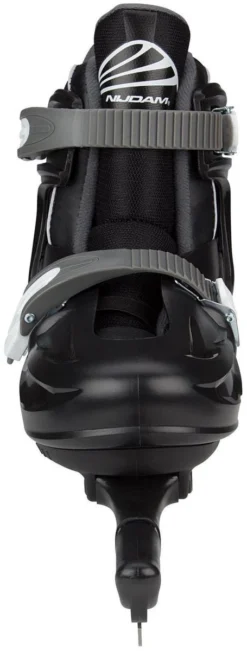 Nijdam Norenschaats Junior Verstelbaar - Hardboot - Zwart/Wit - Maat 38-41 -Merkloos Verkoop 455x1200