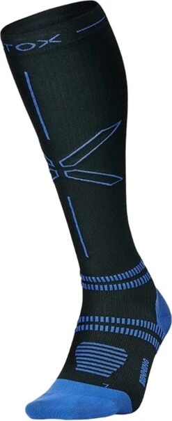 STOX Energy Socks - Hardloopsokken Voor Mannen - Premium Compressiesokken - Running Socks - Vochtafdrijvend - Voorkom Blessures & Spierpijn