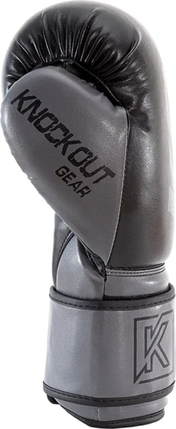Knockout Gear Bokshandschoenen - Zwart/Grijs - 16 Oz -Merkloos Verkoop 492x1200