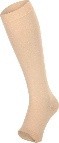 Dunimed Premium Comfort Steunkousen Drukklasse 3 - Open Teen (Per Paar)