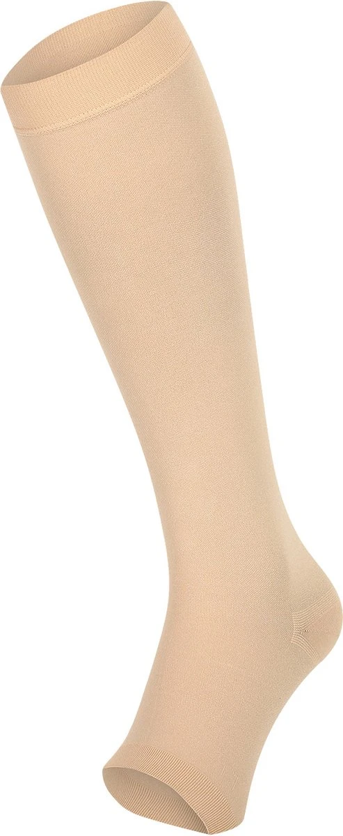 Dunimed Premium Comfort Steunkousen Drukklasse 3 - Open Teen (Per Paar) 1 Dunimed Premium Comfort Steunkousen Drukklasse 3 - Open Teen (Per Paar)