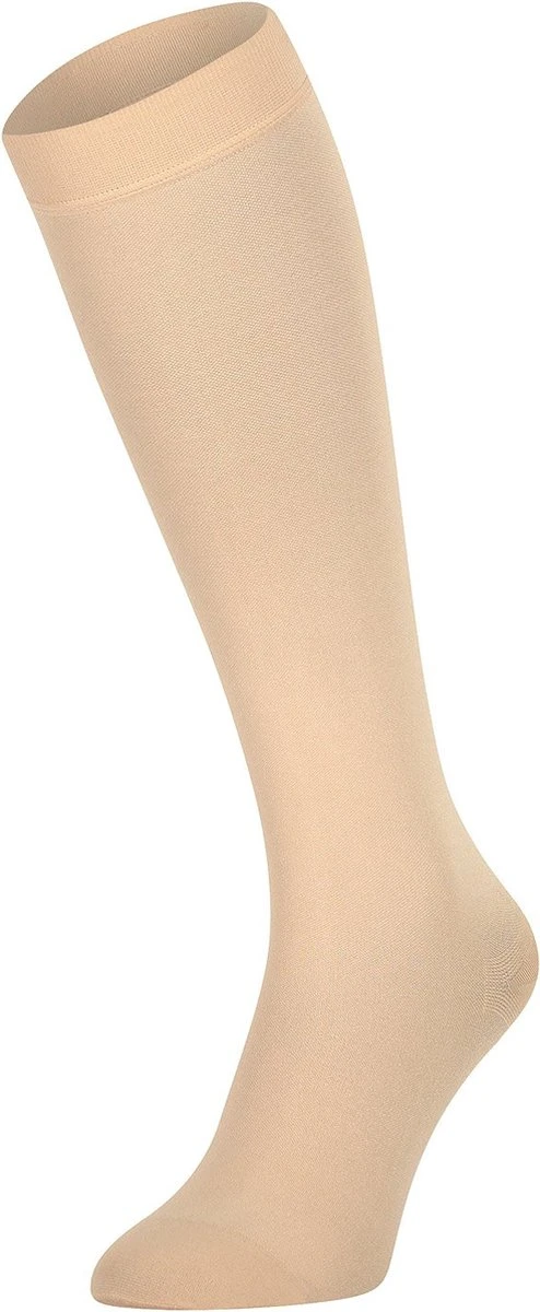 Dunimed Premium Comfort Steunkousen Drukklasse 2 - Gesloten Teen (Per Paar) - Beige 9 Dunimed Premium Comfort Steunkousen Drukklasse 2 - Gesloten Teen (Per Paar) - Beige - Afbeelding 9