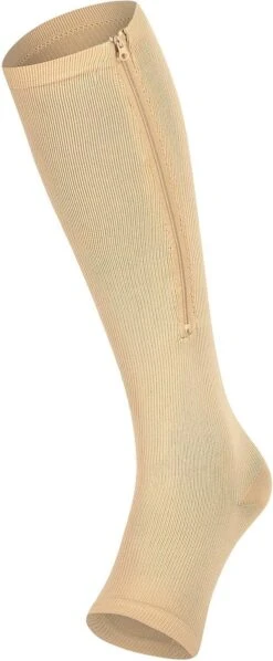 Steunkousen Met Rits Open Teen - Zwart - Per Paar 34 Steunkousen Met Rits Open Teen - Zwart - Per Paar -Merkloos Verkoop 496x1200 1