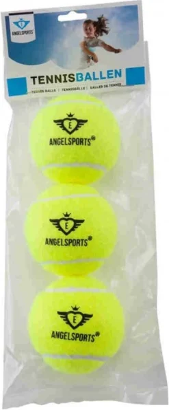 TENNISBALLS PER 3 IN POLYBAG -Merkloos Verkoop 497x1200