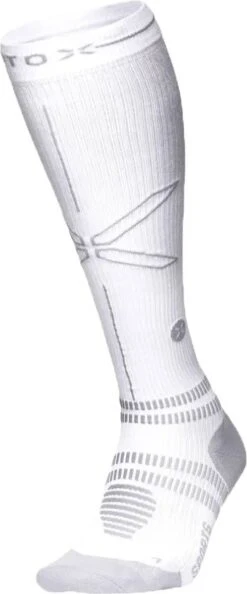 STOX Energy Socks - Sportsokken Voor Mannen - Premium Compressiesokken - Voorkom Blessures & Spierpijn - Sneller Herstel - Minder Vermoeide Benen - Extra Comfort - Verdikt Voet En Hielstuk
