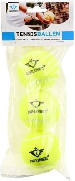 TENNISBALLS PER 3 IN POLYBAG