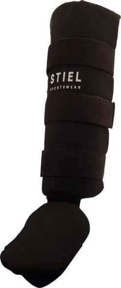 Stiel Scheenbeschermers Kickboksen - Katoen - Zwart - XL -Merkloos Verkoop 504x1200 1