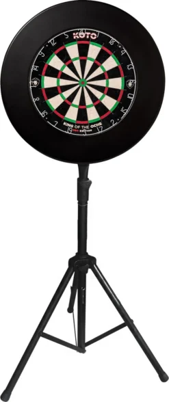 KOTO Heavy Duty Dartstandaard - Dartstatief - Inclusief Montage Voor Dartborden - Driepoot