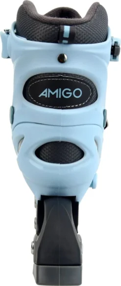 AMIGO Fuse Inlineskates - Skeelers Voor Jongens En Meisjes - Zwart/Lichtblauw - Maat 30-33 -Merkloos Verkoop 509x1200
