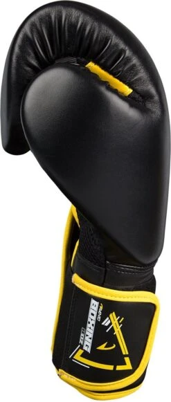 Avento Bokshandschoenen PU - 8 Oz - Zwart/Geel -Merkloos Verkoop 510x1200 2