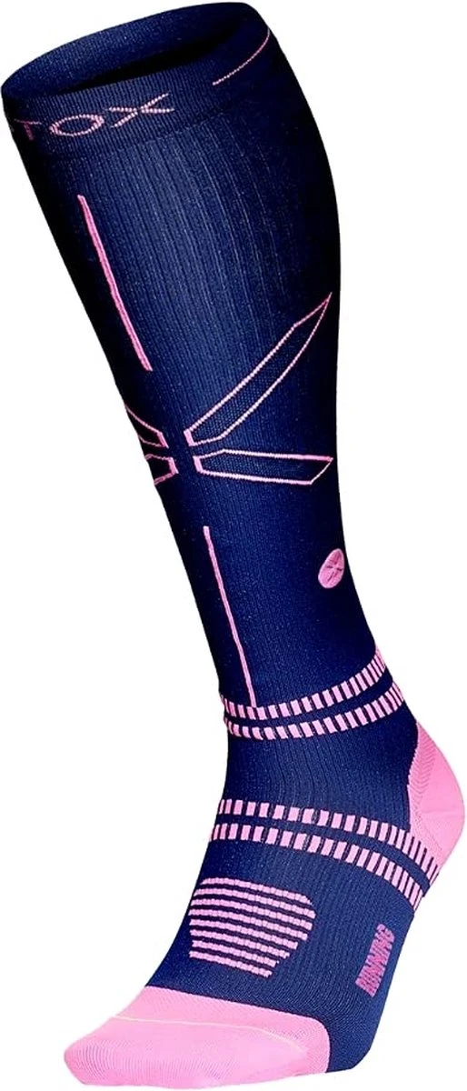 STOX Energy Socks - Hardloopsokken Voor Vrouwen - Premium Compressiesokken - Running Socks - Vochtafdrijvend - Voorkom Blessures & Spierpijn 1 STOX Energy Socks - Hardloopsokken Voor Vrouwen - Premium Compressiesokken - Running Socks - Vochtafdrijvend - Voorkom Blessures & Spierpijn