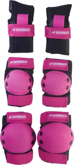 SILVERBACK HEAVY DUTY 3-DELIG BESCHERMSET MAAT S