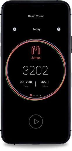 SmartRope Rookie - Springtouw Met Mobiele App - Fitness Springtouw Met Teller - Verstelbaar Springtouw - Touwtje Springen - Skipping Rope - Touwtje Springen - Fitness - Boksen - Krachttraining - Crossfit - Zwart -Merkloos Verkoop 576x1200 1