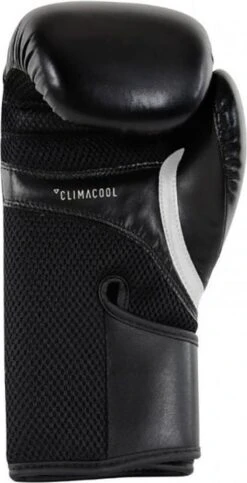 Adidas Speed 100 Bokshandschoenen Zwart/Wit -16 OZ -Merkloos Verkoop 614x1200 5