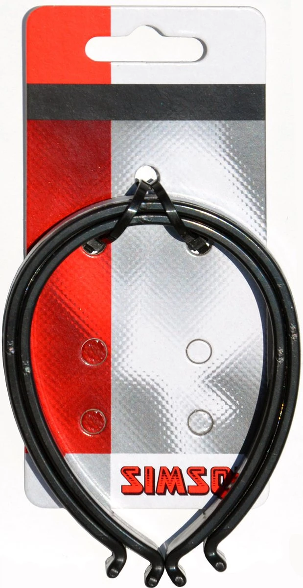 Simson Broekklemmen Kunststof Reflectie Zwart 2 Stuks 6 Simson Broekklemmen Kunststof Reflectie Zwart 2 Stuks - Afbeelding 6