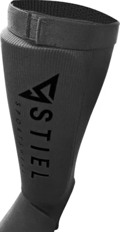 Stiel Scheenkousen Kickboksen - Katoen - Volledig Zwart - M/L -Merkloos Verkoop 625x1200 5