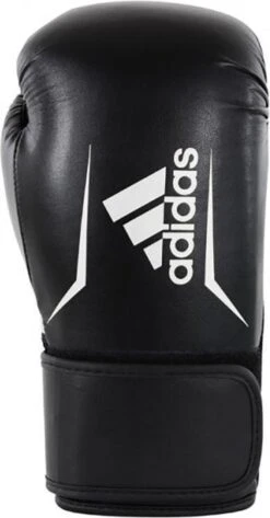 Adidas Speed 100 Bokshandschoenen Zwart/Wit -16 OZ -Merkloos Verkoop 626x1200 2