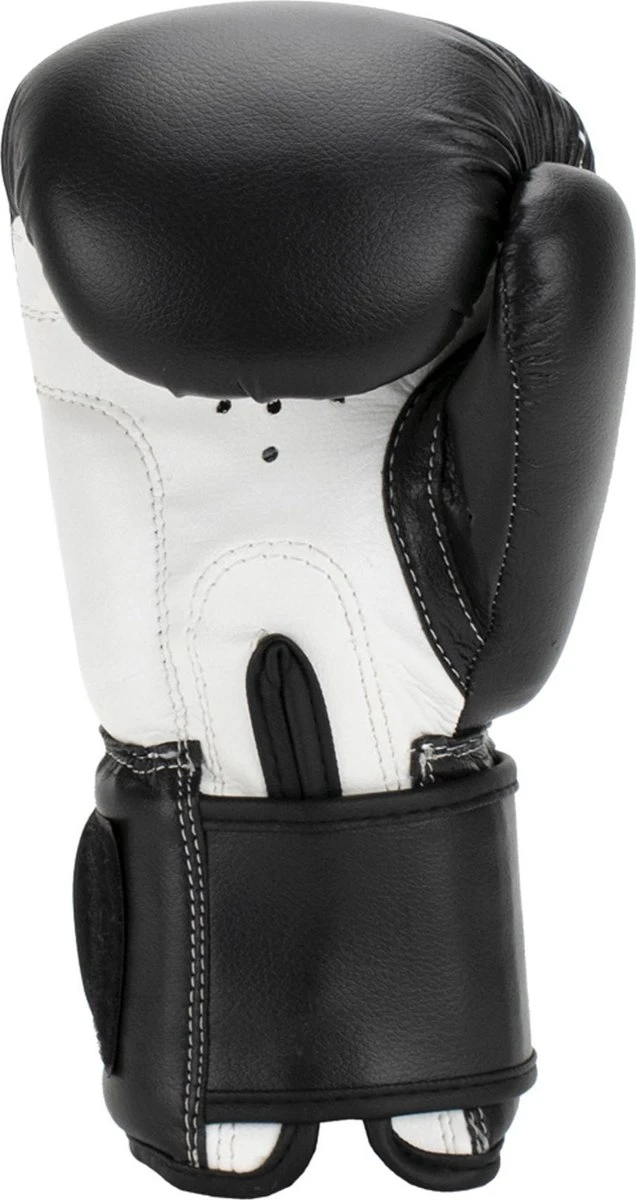 Super Pro Combat Gear Talent (kick)bokshandschoenen Zwart/Wit 4oz 5 Super Pro Combat Gear Talent (kick)bokshandschoenen Zwart/Wit 4oz - Afbeelding 5