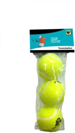 TENNISBALLS PER 3 IN POLYBAG -Merkloos Verkoop 675x1200