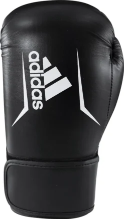 Adidas Speed 100 Bokshandschoenen Zwart/Wit -14 OZ -Merkloos Verkoop 679x1200 1