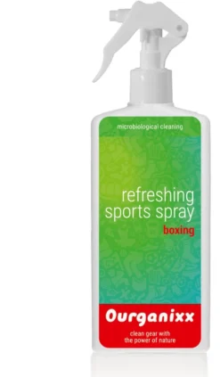 Ourganixx Refreshing Sports Spray Boxing - Verfrissend Voor Bokshandschoenen/ Scheenbeschermers Etc