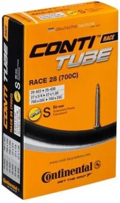 Continental Binnenband Race 28 Binnenband - 27 X 3/4-1.00 (20-622/25-630) Fv 80 Mm -Merkloos Verkoop 713x1200