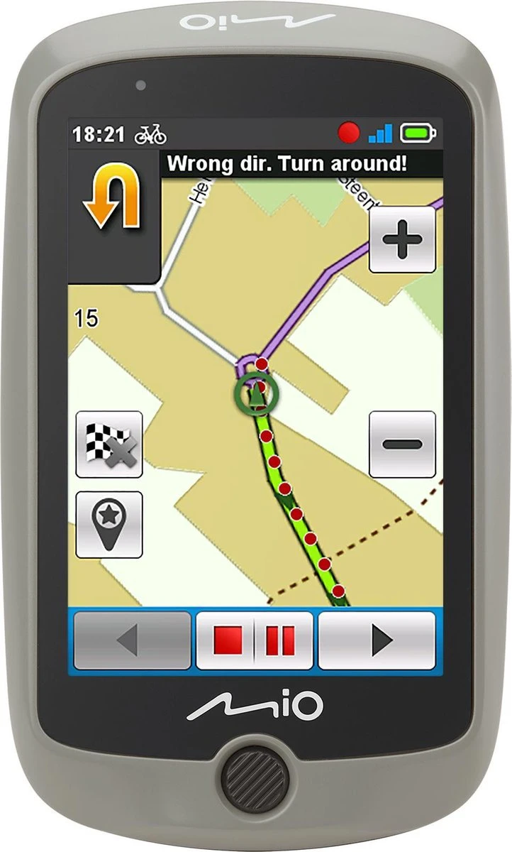Mio Cyclo Discover Volledig Europa 3,5 Inch - GPS Fietsnavigatie Incl. JBL GO2 Bluetooth Speaker 3 Mio Cyclo Discover Volledig Europa 3,5 Inch - GPS Fietsnavigatie Incl. JBL GO2 Bluetooth Speaker - Afbeelding 3