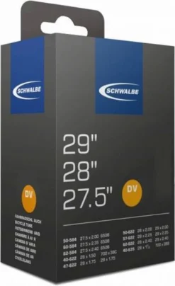 Schwalbe Binnenband 27.5/29 X 1.50/2.40 (40/62-584/635) Dv 40 Mm 17 Schwalbe Binnenband 27.5/29 X 1.50/2.40 (40/62-584/635) Dv 40 Mm -Merkloos Verkoop 734x1200 2