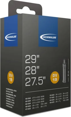 Schwalbe Binnenband 27.5/29 X 1.50/2.40 (40/62-584/635) Dv 40 Mm 13 Schwalbe Binnenband 27.5/29 X 1.50/2.40 (40/62-584/635) Dv 40 Mm -Merkloos Verkoop 736x1200 6