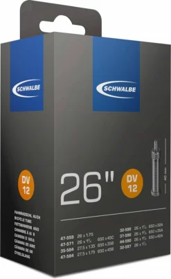 Schwalbe Binnenband - DV12 - 26 Inch X 1 1/4 - 27.5 Inch X 1.75 - Hollands Ventiel - 40mm -Merkloos Verkoop 736x1200 7