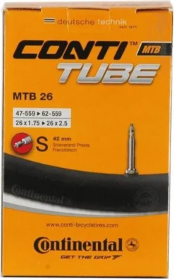 Continental Binnenband Mtb 26 X1.75-2.50 (47/62-559) Fv 42 Mm Zwart -Merkloos Verkoop 750x1200 3